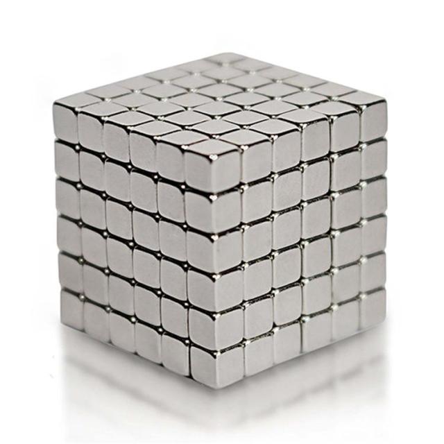 NiCuNi Coating ပါသော 5x5x5mm Cubes (11) ခု၊