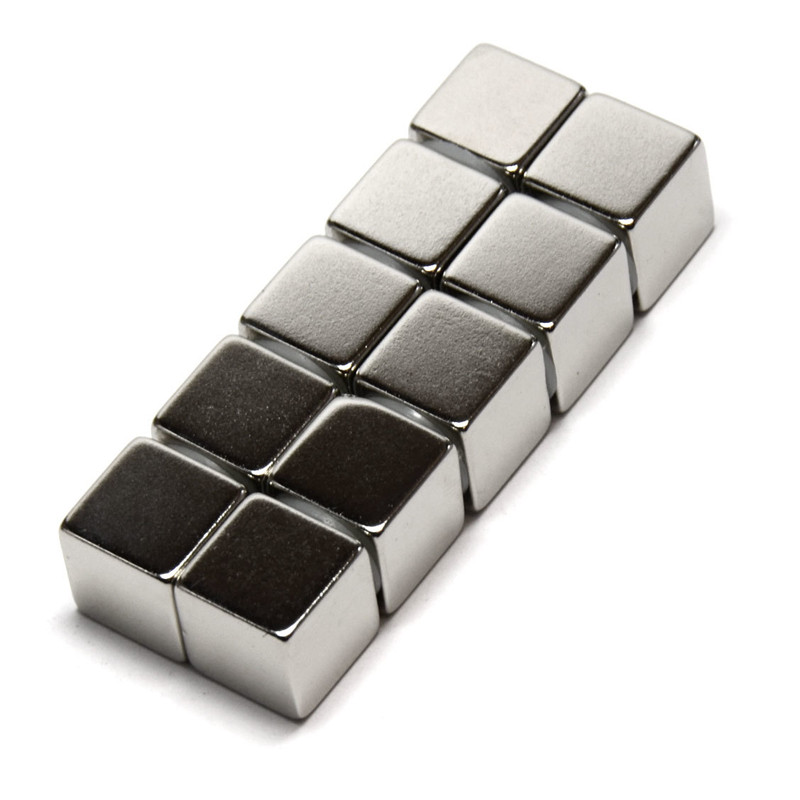 NiCuNi कोटिंग सहित 5x5x5mm क्यूब्स (4)