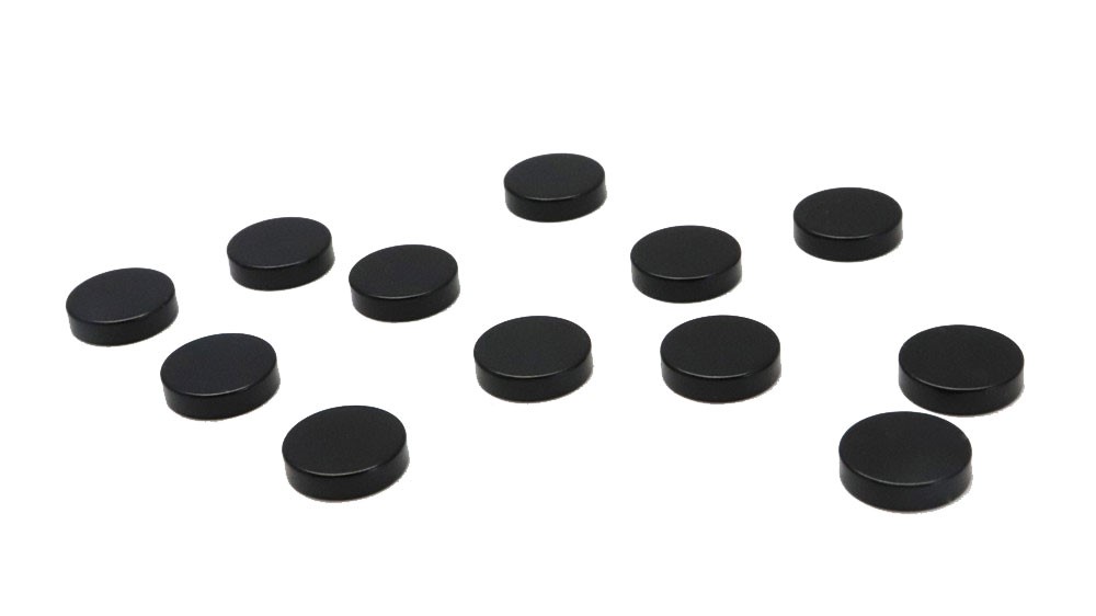 Rubber Compression Disk Low Price Disc Shaped Compression Molded NdFeB Neodymium Bonded Magnet