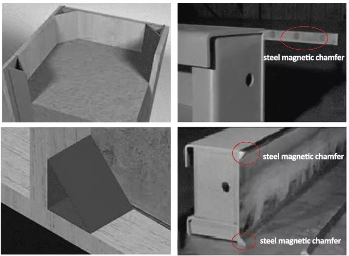 Magnetic Steel Chamfer Application