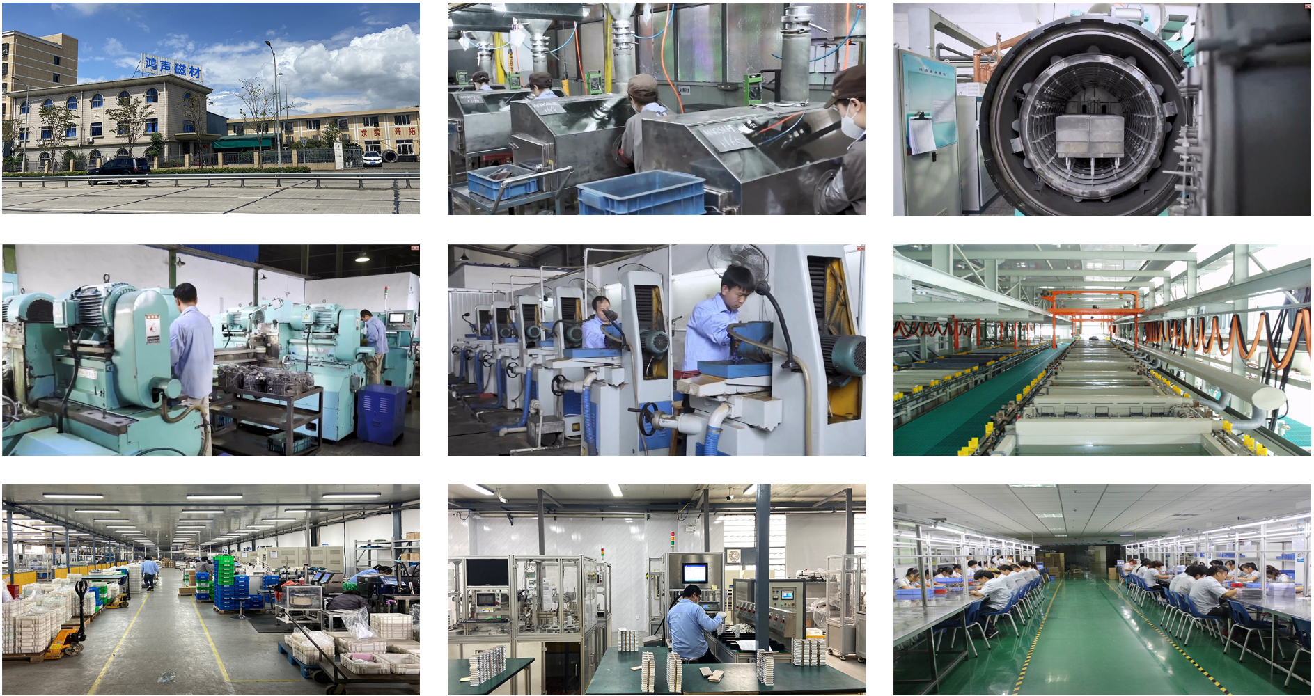 Our production facilities